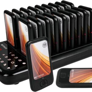 Sistema de localización de 20 zumbadores con el logo de tu empresa